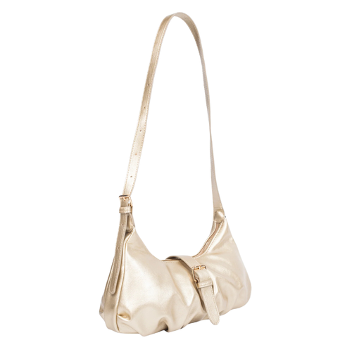 Damen-Handtasche mit goldener Schnalle – Bild 2