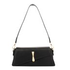 Asymmetrische Damen-Handtasche in Schwarz – Bild 1