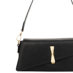 Asymmetrische Damen-Handtasche in Schwarz – Bild 4
