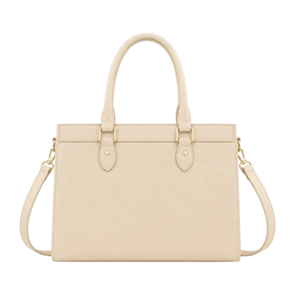 Elegante Damen-Henkeltasche in Creme – Für jeden Tag – Bild 1
