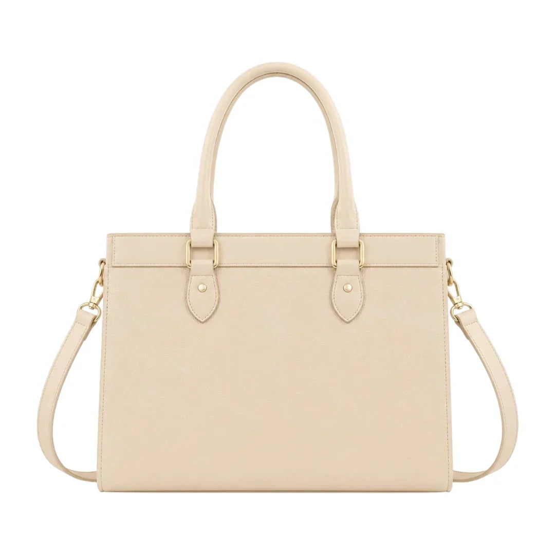 Elegante Damen-Henkeltasche in Creme – Für jeden Tag – Bild 1