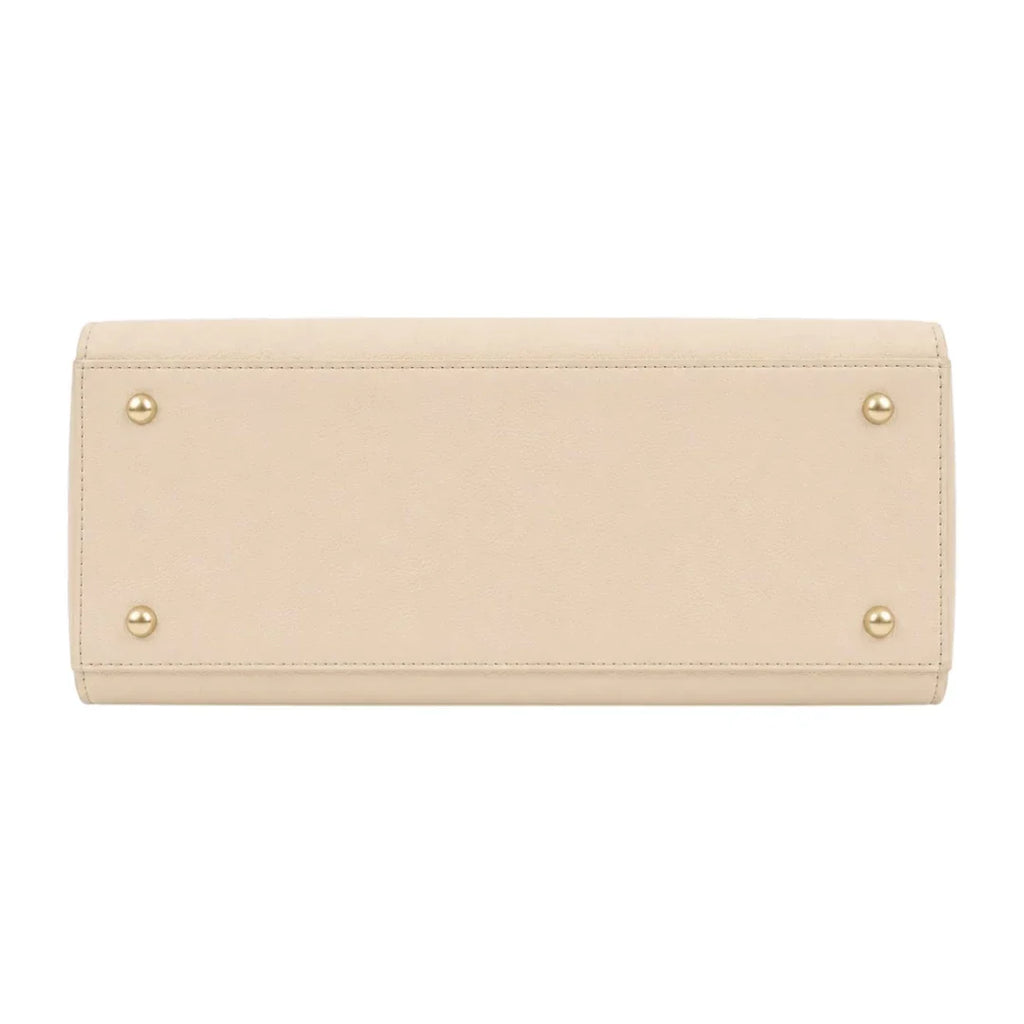 Elegante Damen-Henkeltasche in Creme – Für jeden Tag – Bild 4