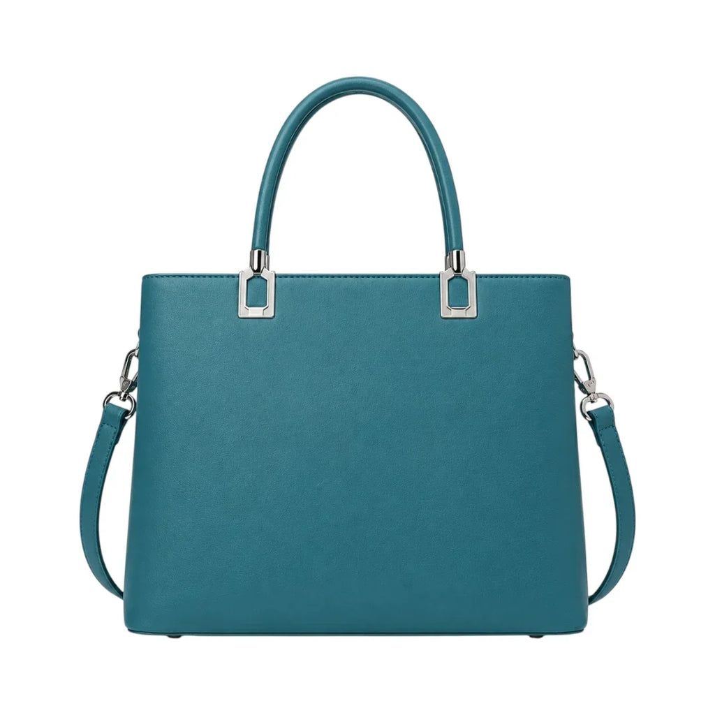 Moderne Damen-Henkeltasche in Petrol – Klassisch & zeitlos – Bild 3