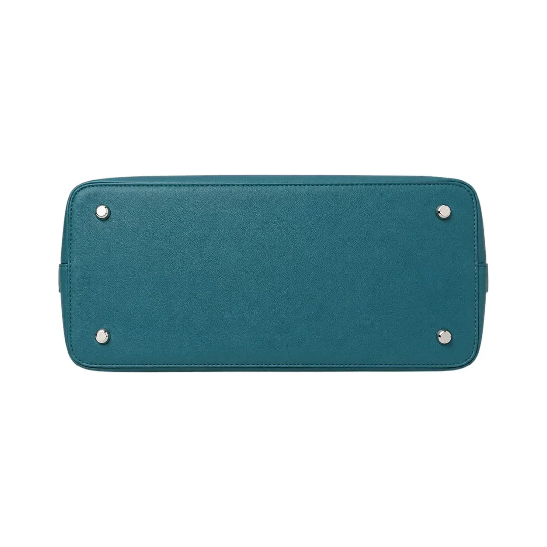 Moderne Damen-Henkeltasche in Petrol – Klassisch & zeitlos – Bild 4