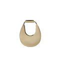 Halbmond-Handtasche in Metallic-Gold – Bild 1